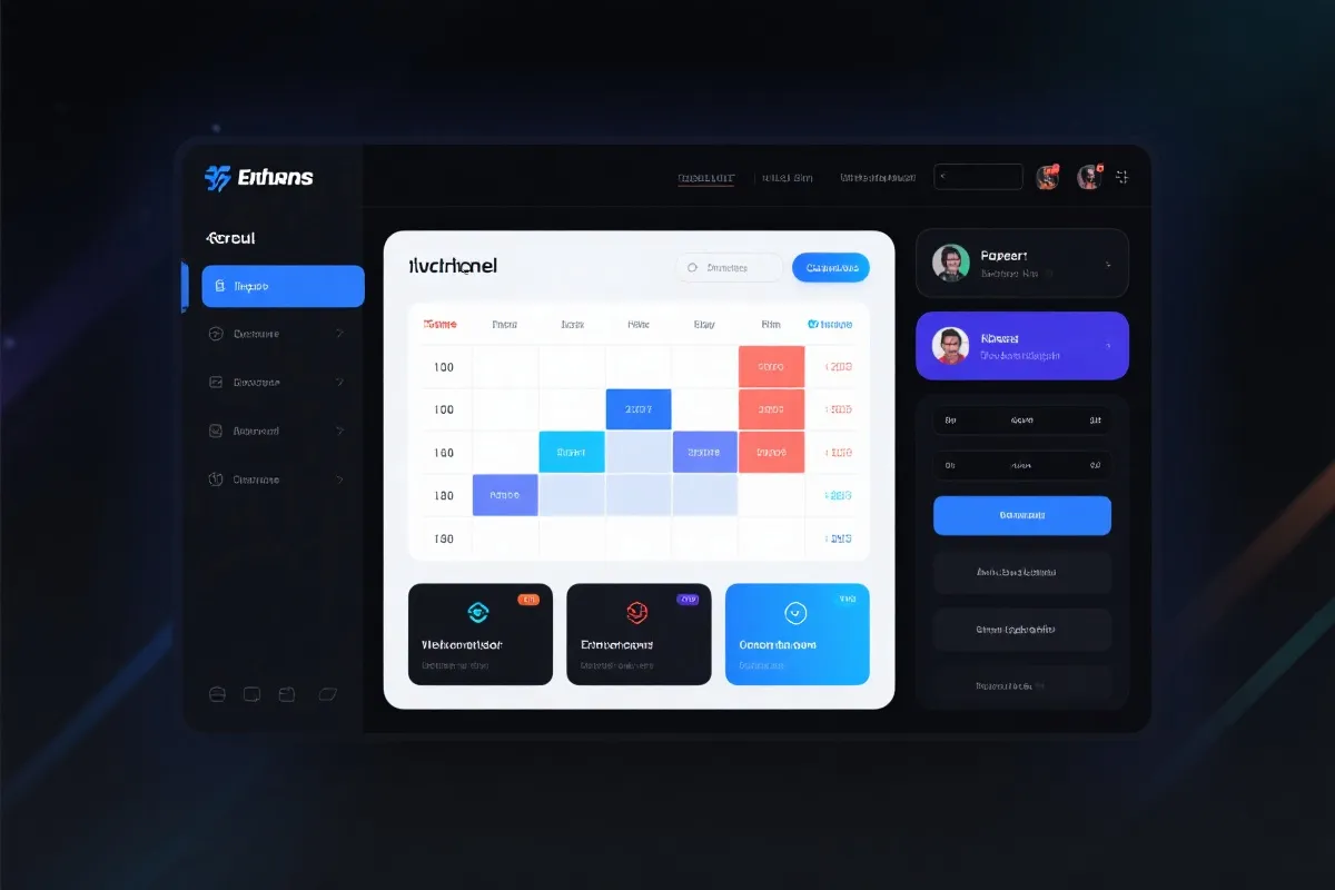 赛程界面示意图