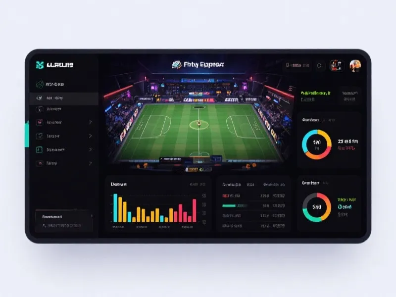 赛后数据分析界面